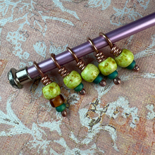 Load image into Gallery viewer, Citrus Toned Stitch Markers