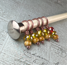 Load image into Gallery viewer, Topaz in 11’s Stitch Markers