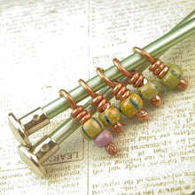 Load image into Gallery viewer, Antique Style Sock Stitch Markers