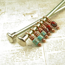 Load image into Gallery viewer, Two Socks Stone Stitch Markers