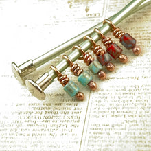 Load image into Gallery viewer, Two Socks Stone Stitch Markers