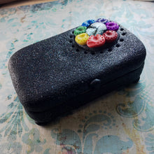 Load image into Gallery viewer, Rainbow Flower Treasure Tin