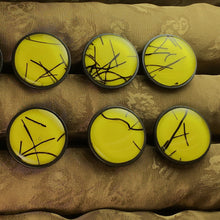 Load image into Gallery viewer, Black and Gold Drawer Knobs