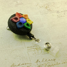 Load image into Gallery viewer, Rainbow ID Badge Clip