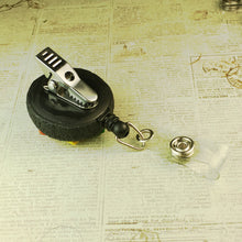 Load image into Gallery viewer, Rainbow ID Badge Clip