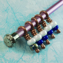 Load image into Gallery viewer, Icy Snow Stitch Marker Set