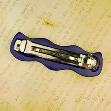 Load image into Gallery viewer, Blue Triquetra Barrette