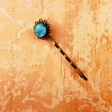 Load image into Gallery viewer, Bright Blue Bobby Pin
