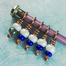 Load image into Gallery viewer, Icy Snow Stitch Marker Set