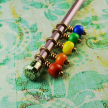 Load image into Gallery viewer, Rainbow Stitch Marker Set