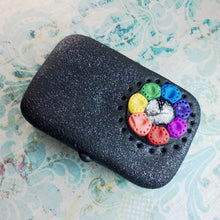 Load image into Gallery viewer, Rainbow Flower Treasure Tin