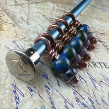Load image into Gallery viewer, Denim 7’s Stitch Marker Set
