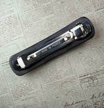 Load image into Gallery viewer, Hot Pink Steampunk Dichroic Barrette
