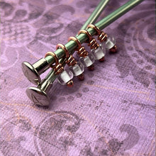 Load image into Gallery viewer, Snowy Sock Stitch Markers
