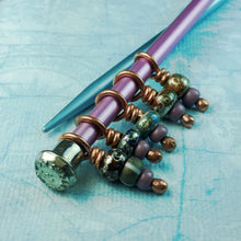 Load image into Gallery viewer, Earth Toned Stitch Markers
