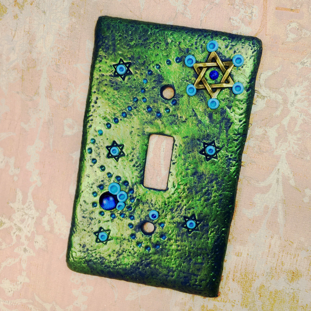 Star of David Switch Plate Cover
